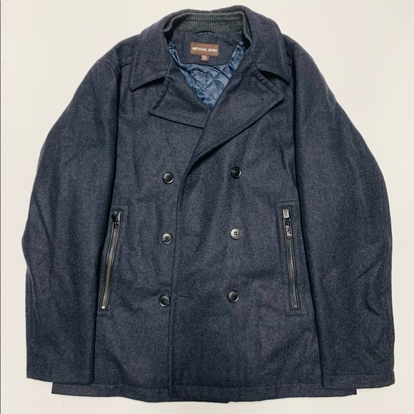 Michael Kors Mens Charcoal Peacoat‎
